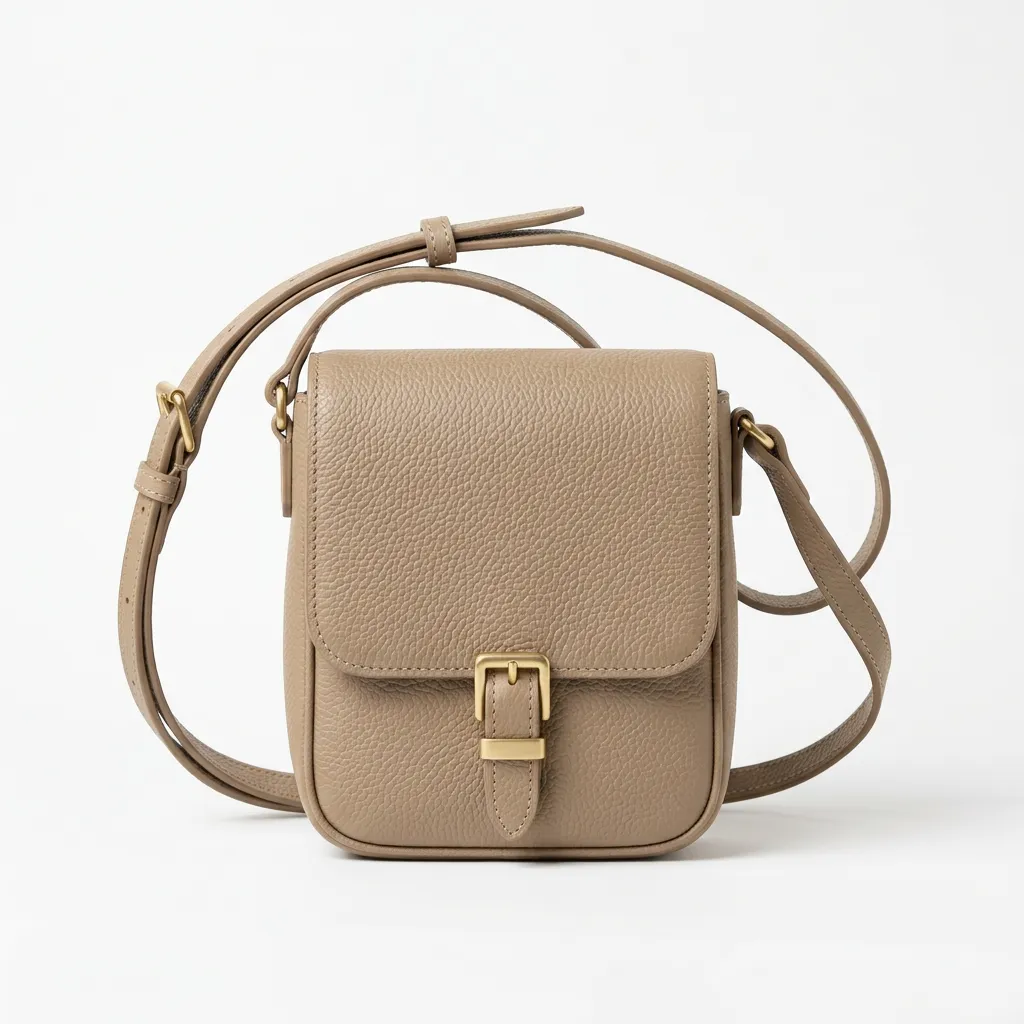 Bej Crossbody Çanta